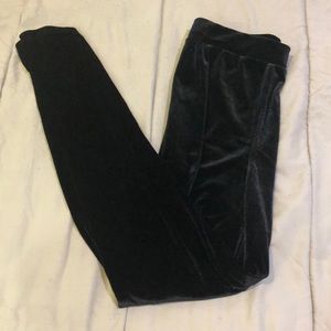 Velvet leggings